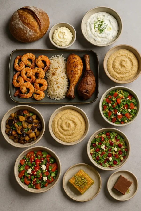 Mellemøstlig buffet